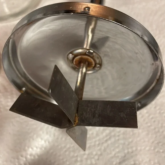 Vintage Pamco Food Nut Chopper Glass Handled Measuring Cup 1 1/2 Cup 12 Ounces - Picture 8 of 10